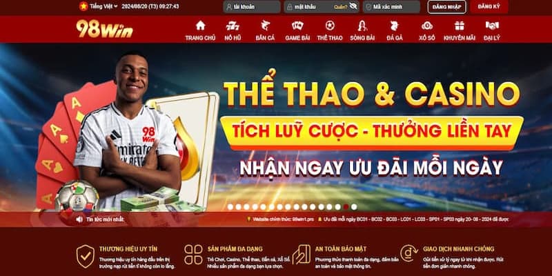 Sảnh cược thể thao đầy hứa hẹn