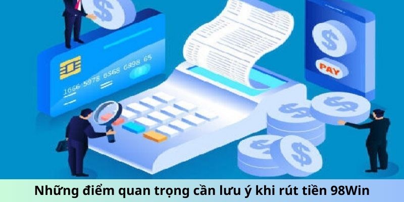 Những điểm quan trọng cần lưu ý khi rút tiền 98Win